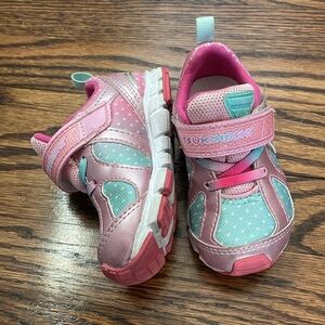 Tsukihoshi Kids “Rainbow” Pink and Blue Sneakers- 7.5